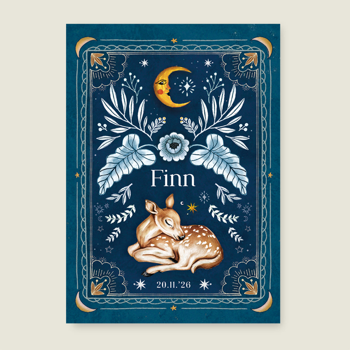 Sample Dear Moon Blue - Story of July