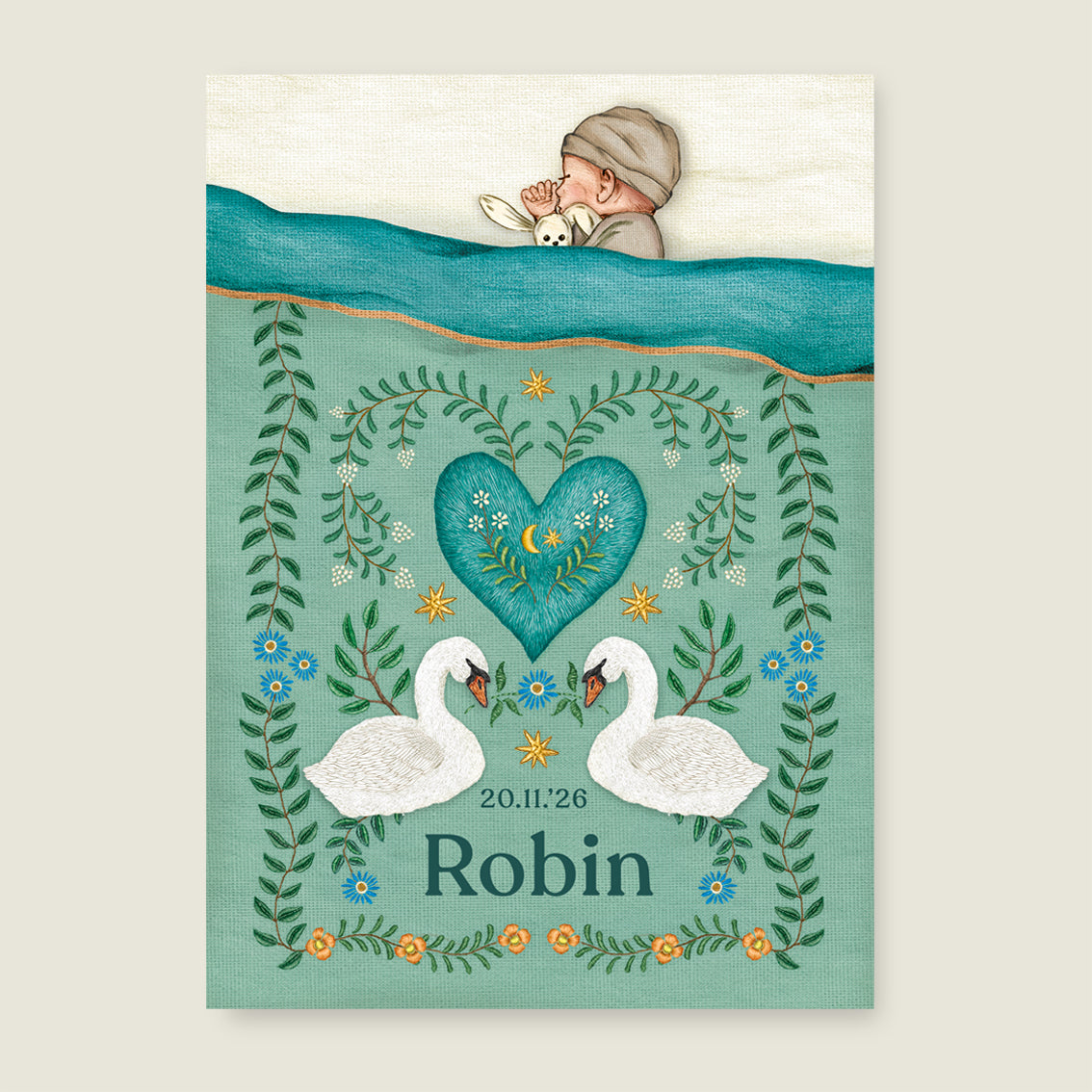 Sleep Tight Swan Green - Story of July