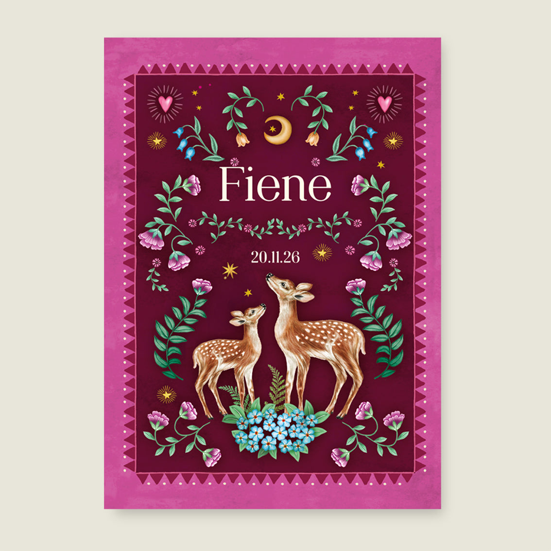 Sample Two Dear Moonlight Red - Story of July