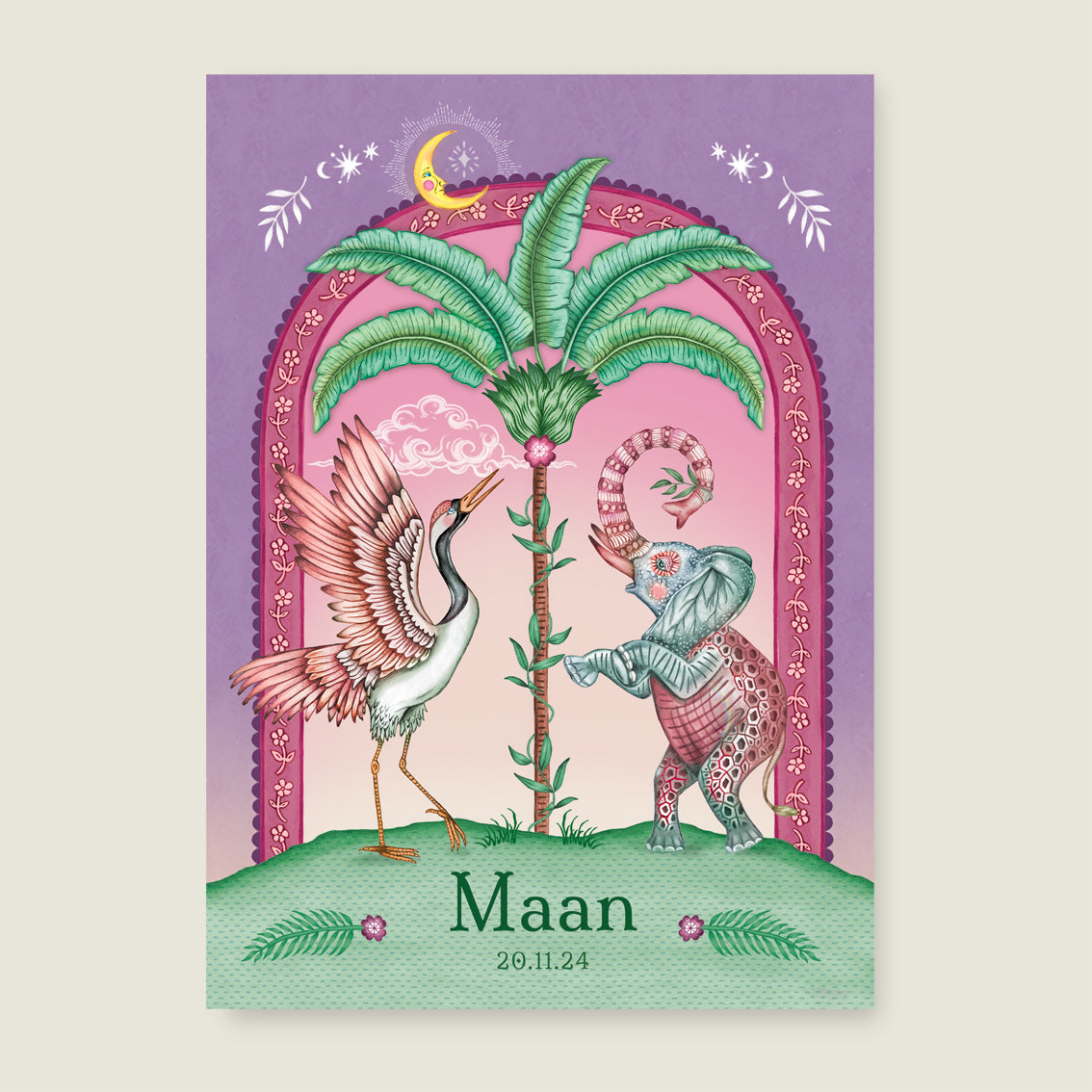 Sample Cranebird And The Elephant Paars - Story of July