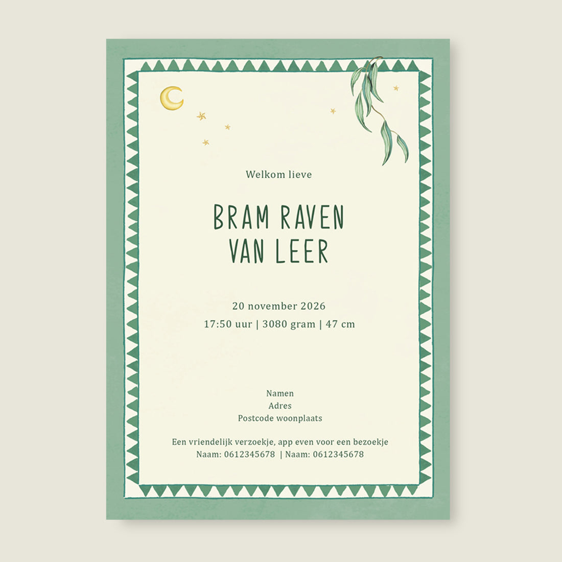 Basket Balloon Lightgreen - Story of July