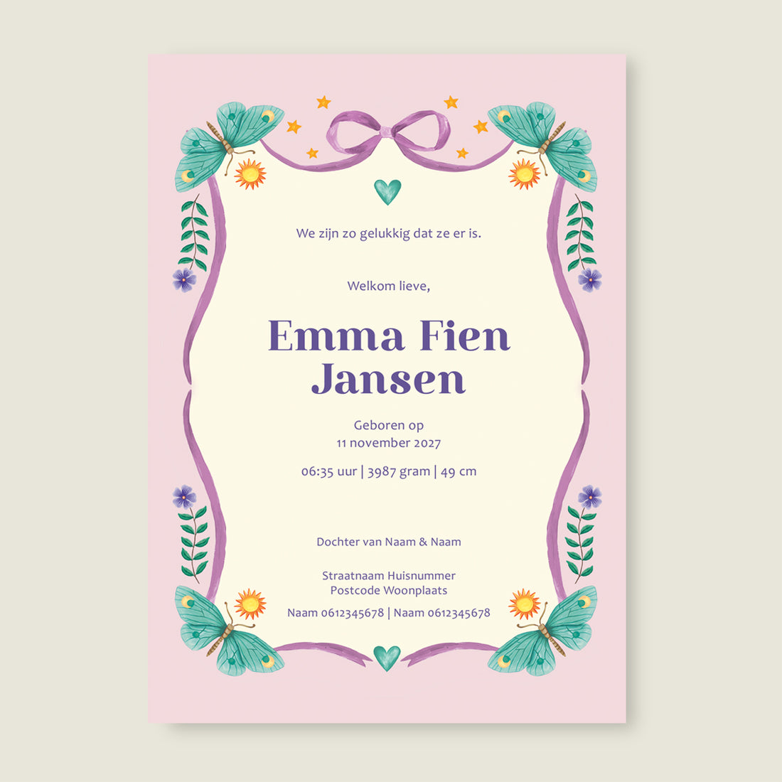 Horse And Butterflys