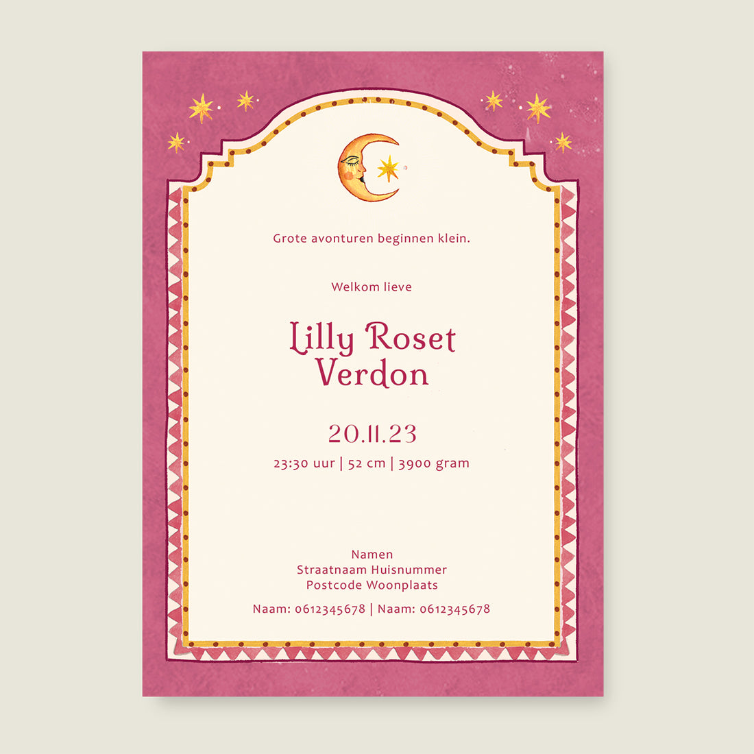 Sunshine Pink - Story of July