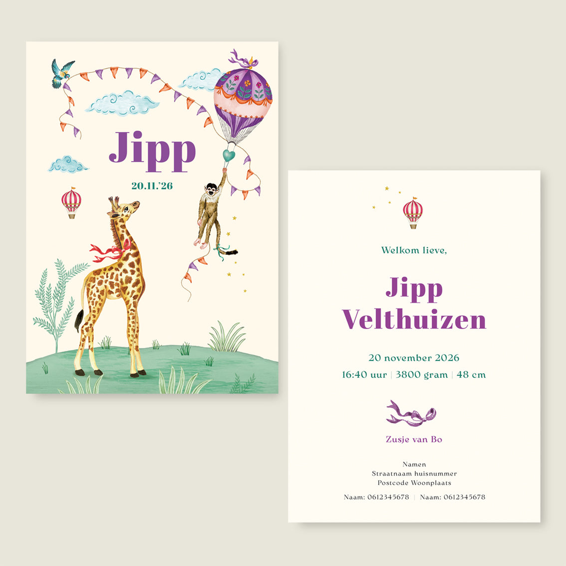 Monkey And The Giraffe - Story of July