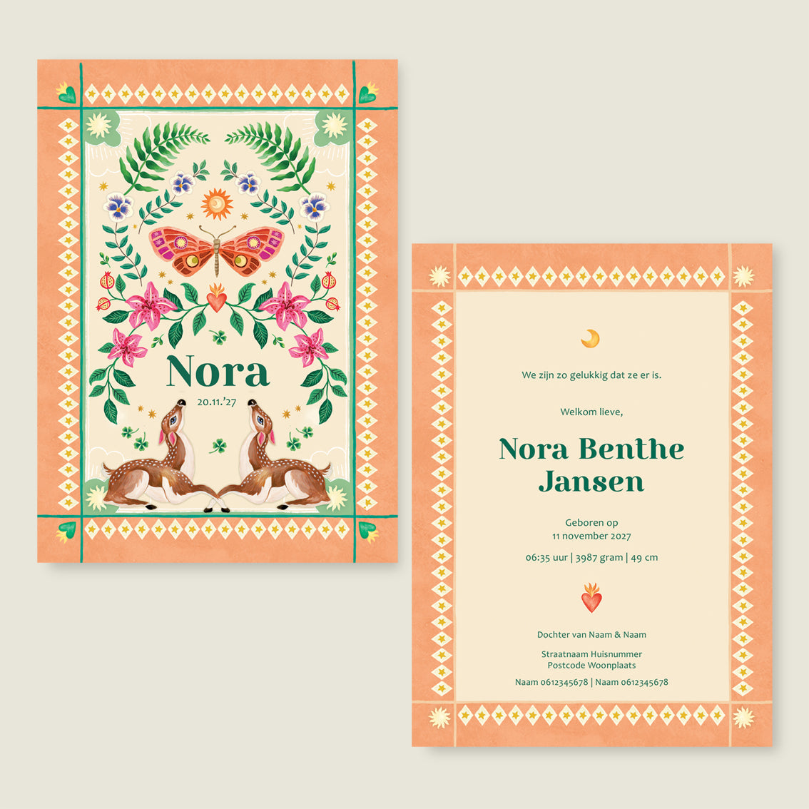 Sample Oh Dear Butterfly