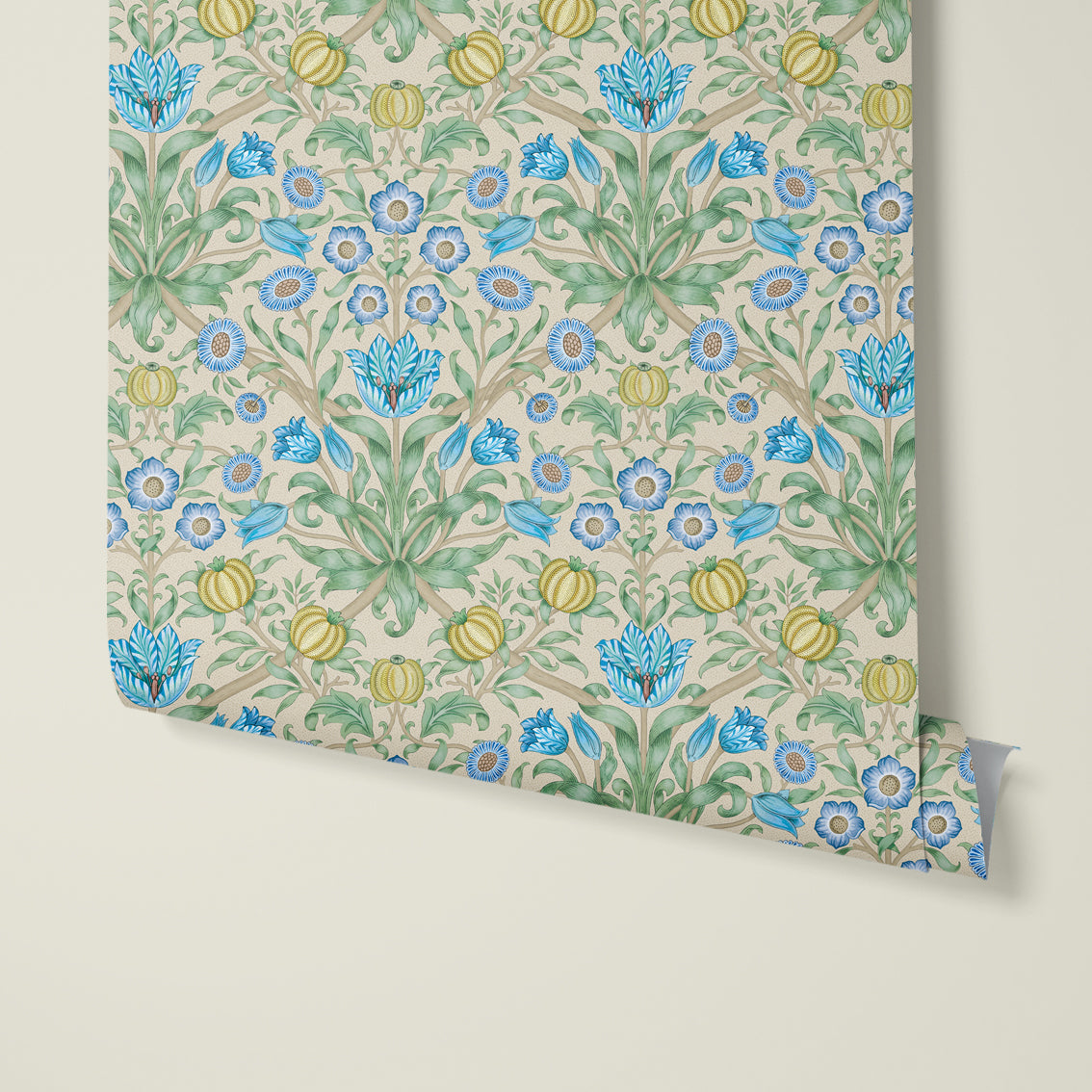 Blooming Flowers Blue