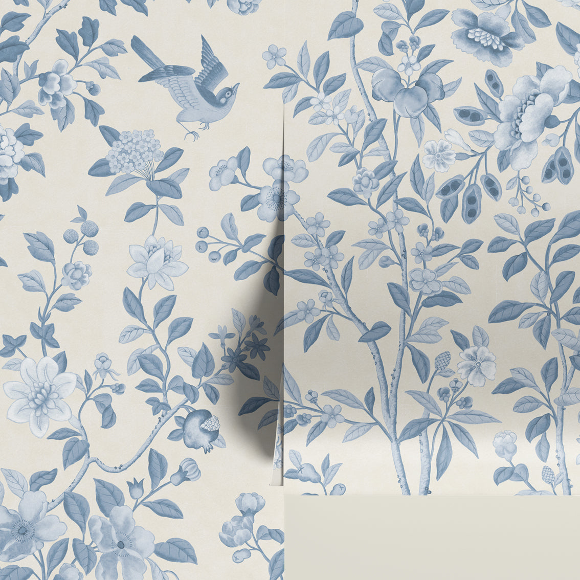 ChInoiserie Tone in Tone Blue