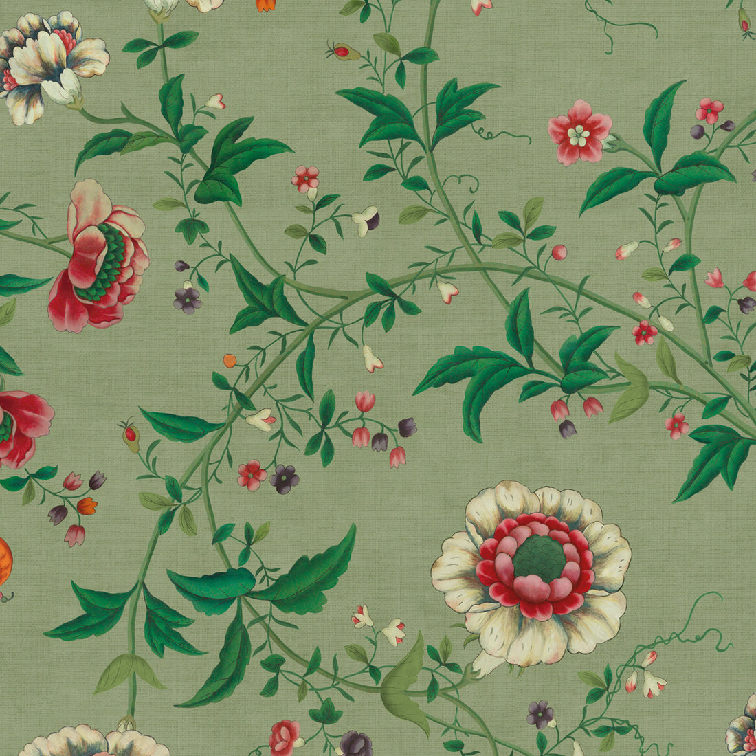 Floral Heritage Lightgreen