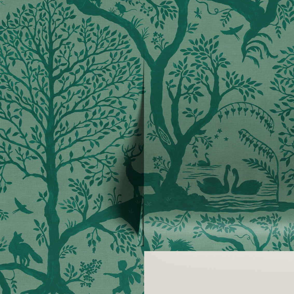 Papercut Forest Green