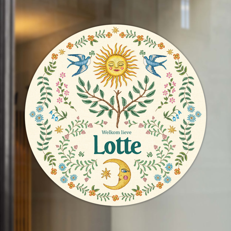 Raamsticker Under The Sun - Story of July