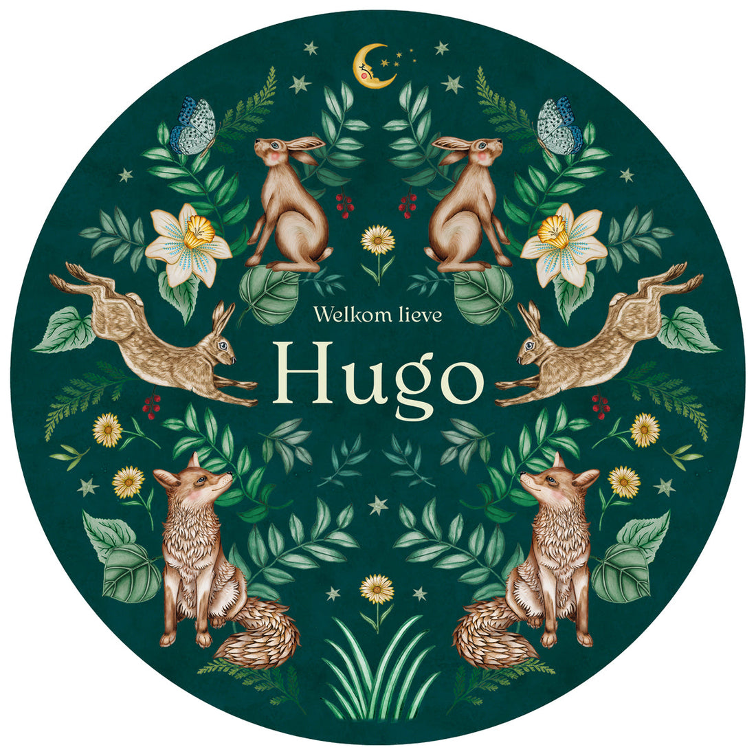 Raamsticker Bosdieren - Story of July