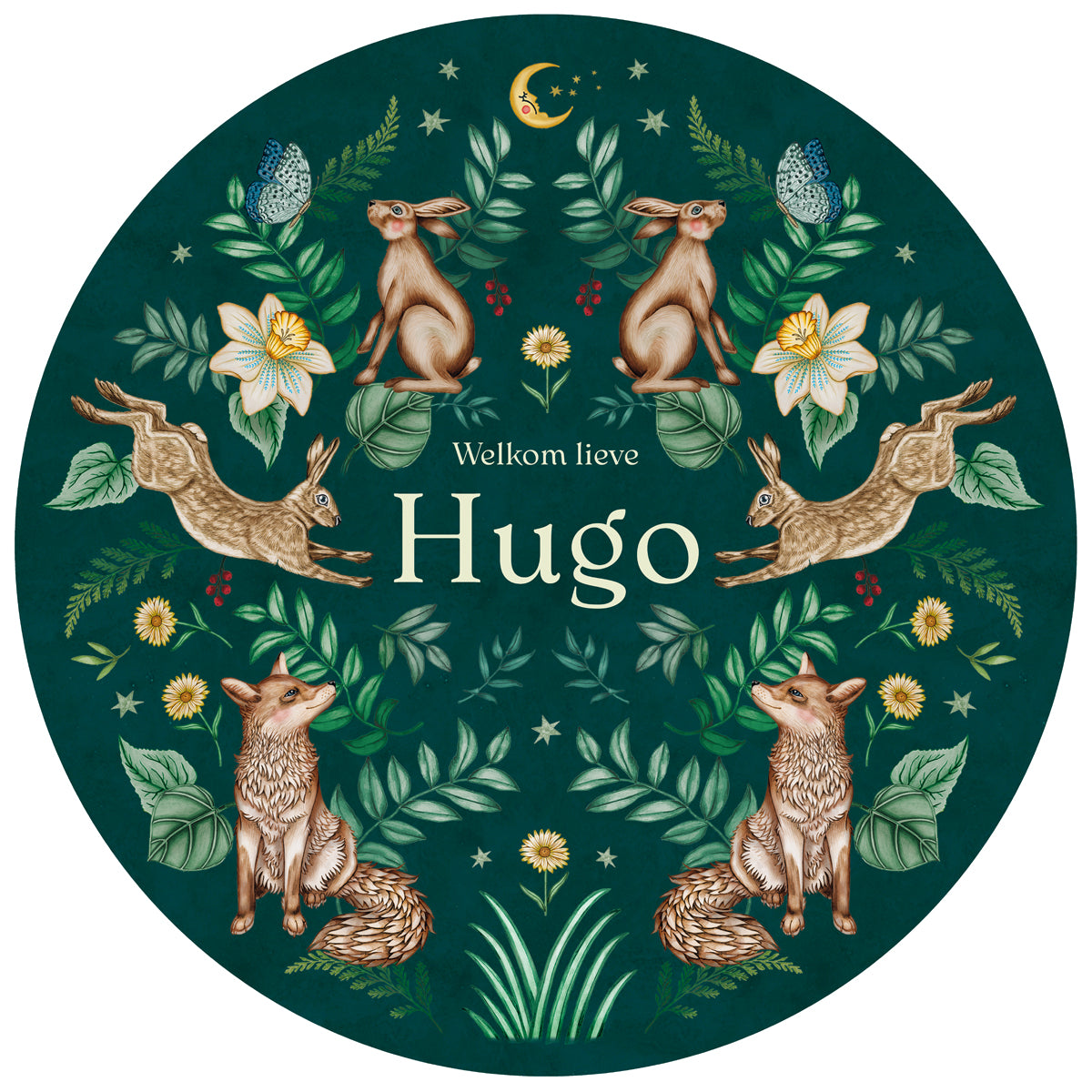 Raamsticker Bosdieren - Story of July