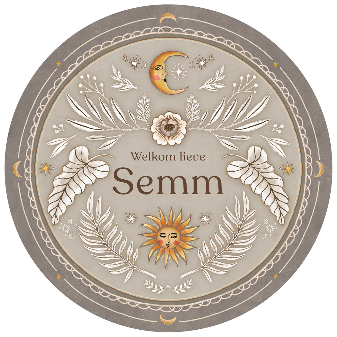 Tuinbord Moonchild Khaki - Story of July