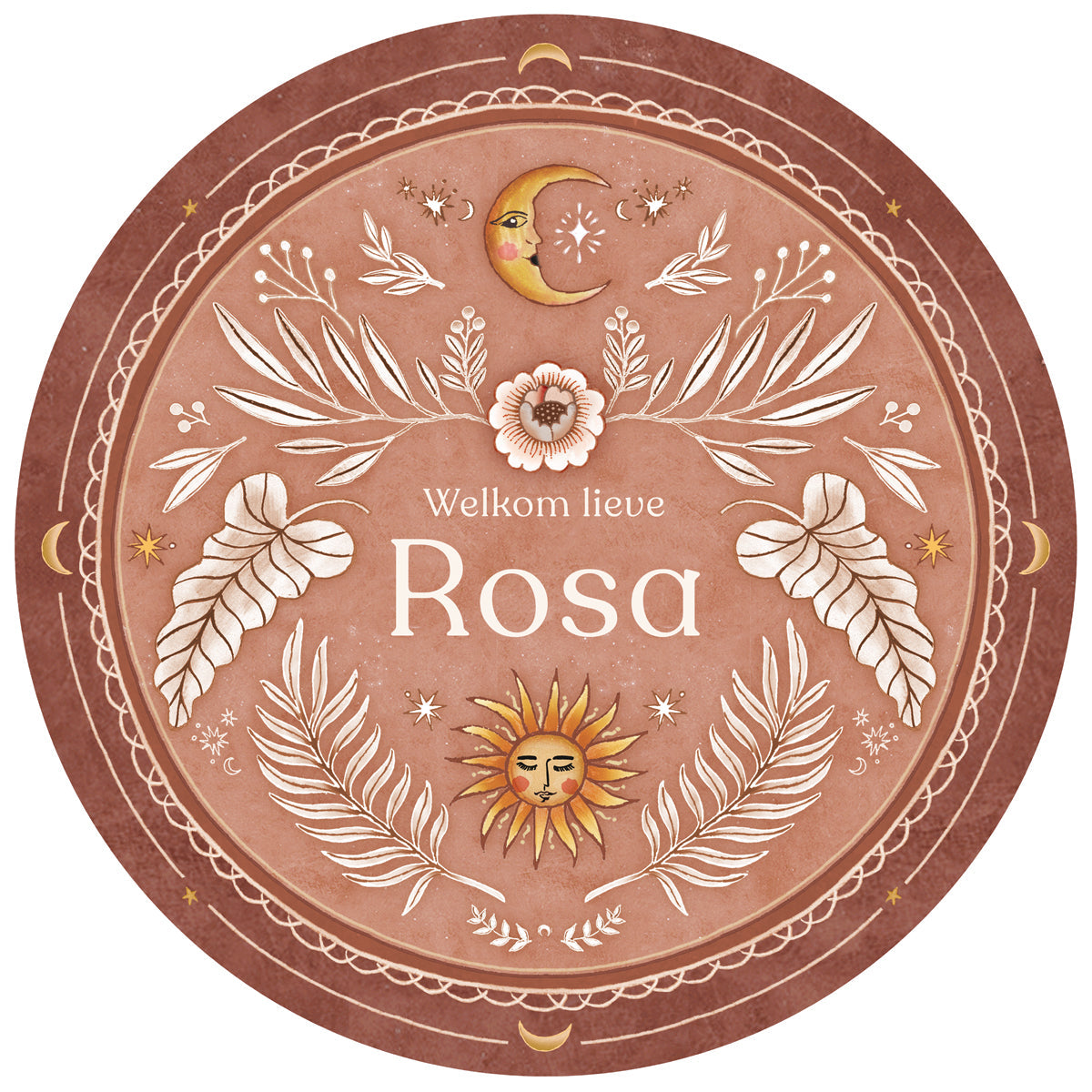 Raamsticker Moonchild Terra - Story of July