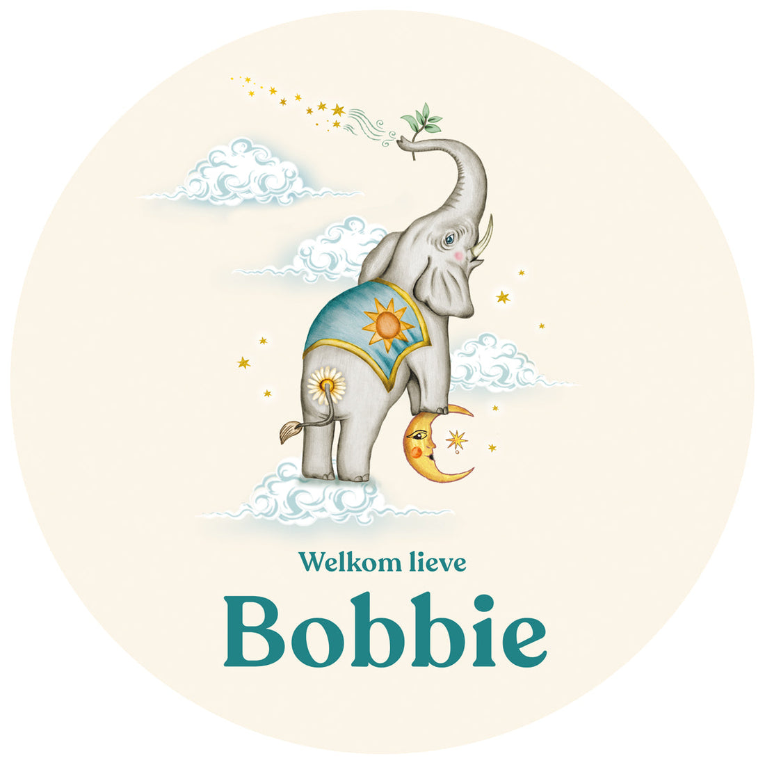 Raamsticker Olli - Story of July