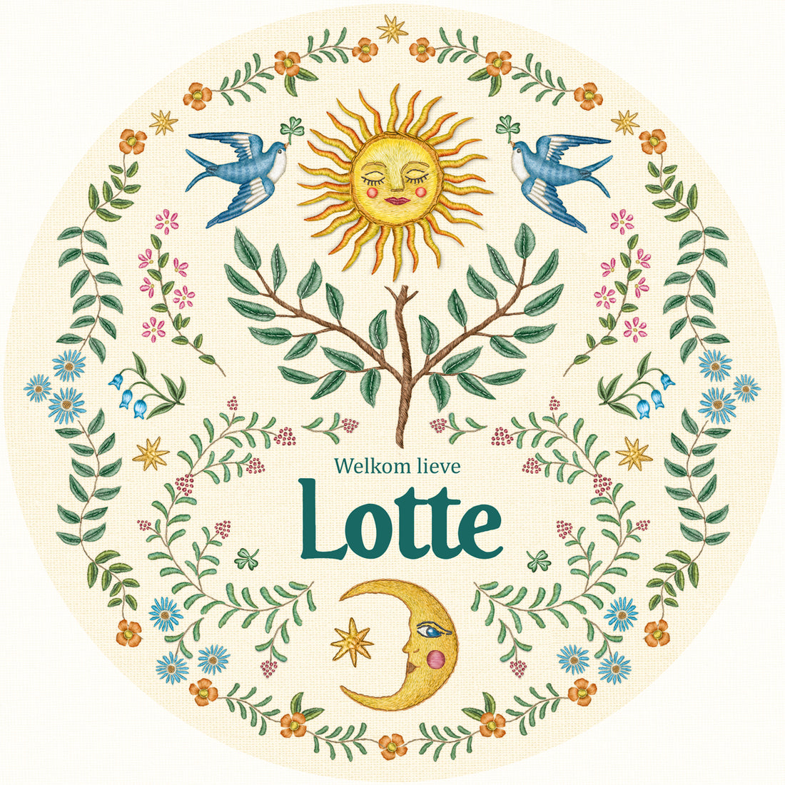 Tuinbord Under The Sun - Story of July