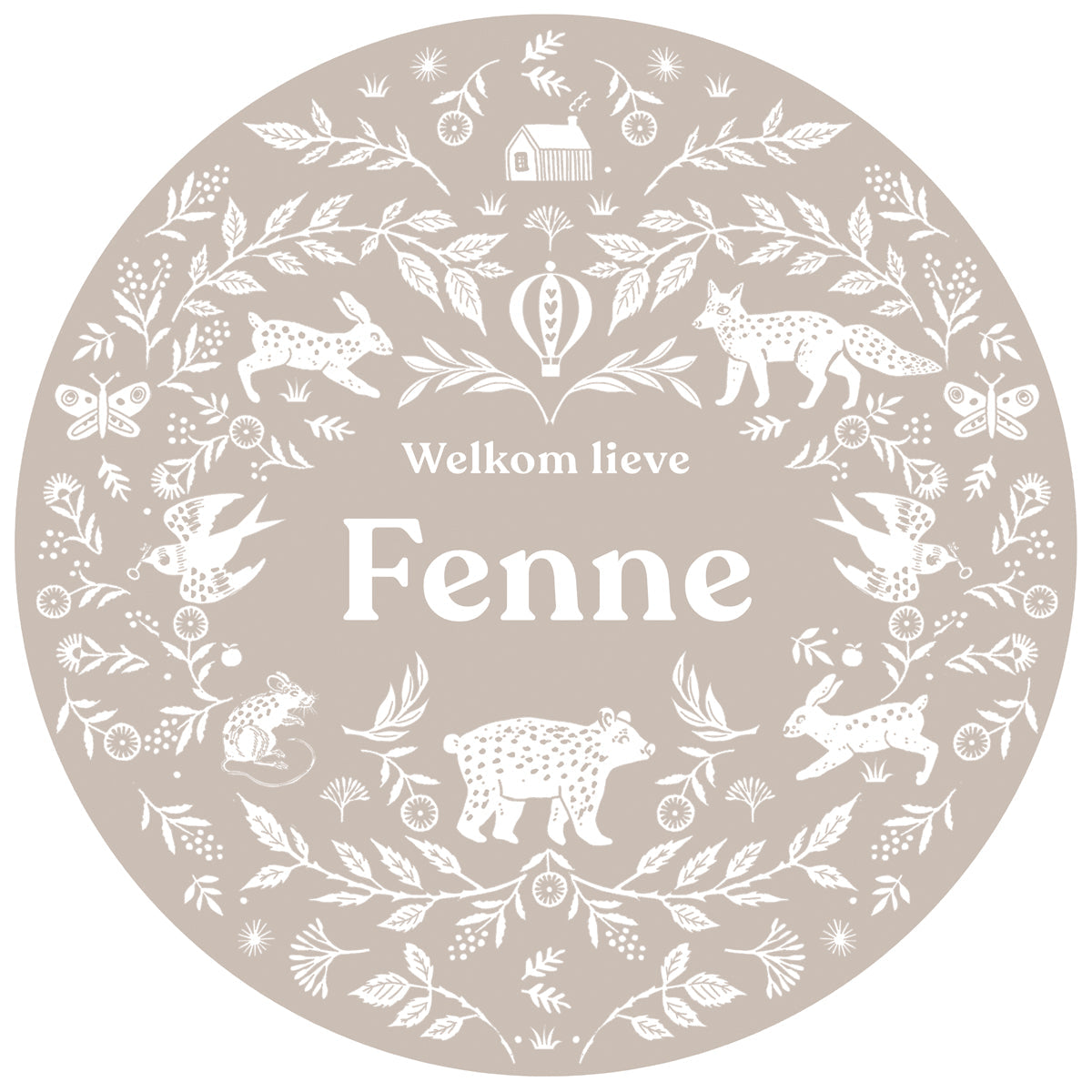 Raamsticker Wilderness - Story of July