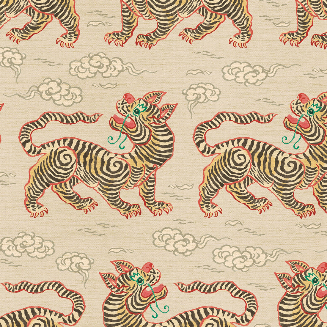 Vintage Tigers Offwhite