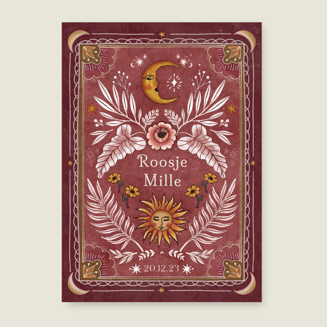 Sample Moonchild Red - Story of July