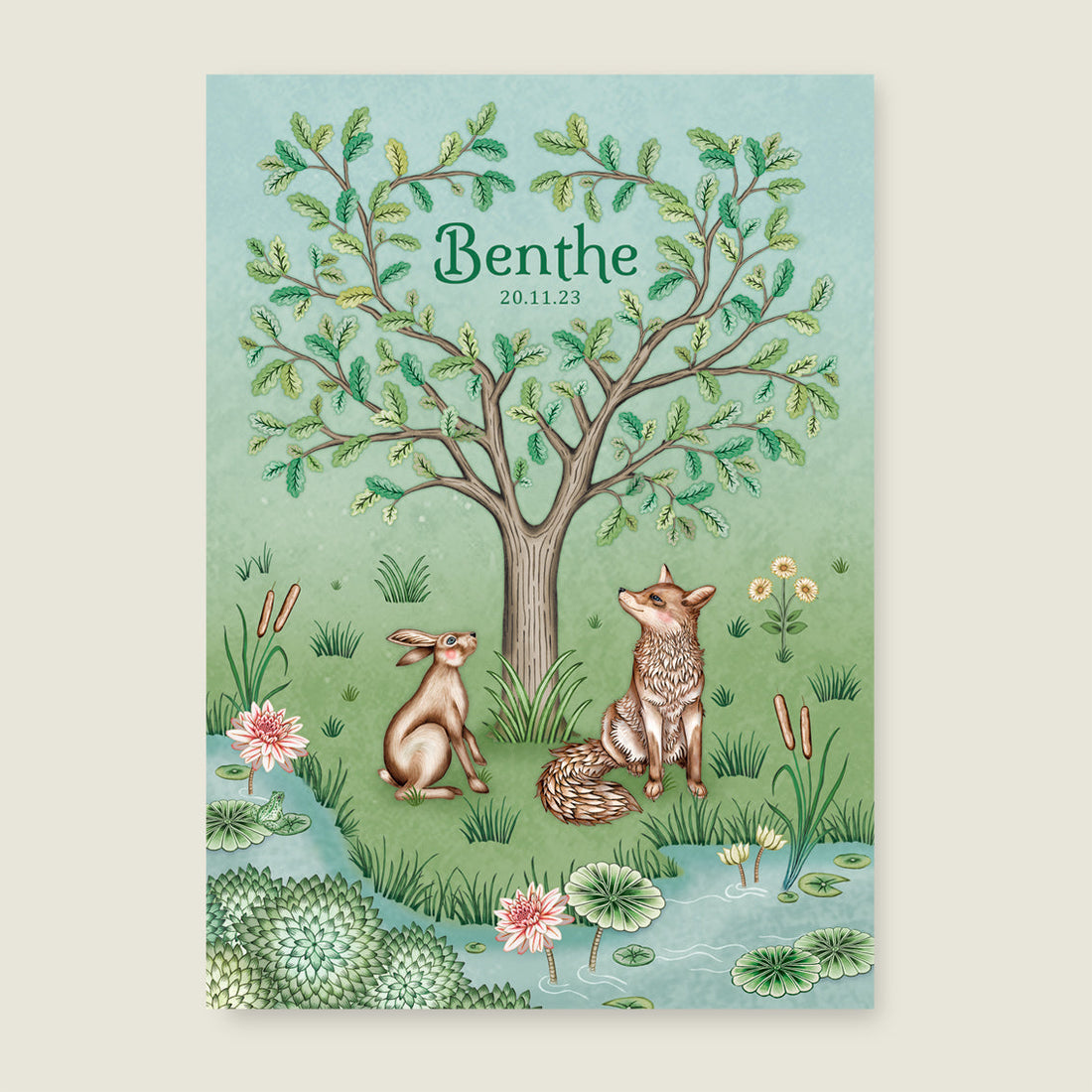 Print Spring tales - Story of July