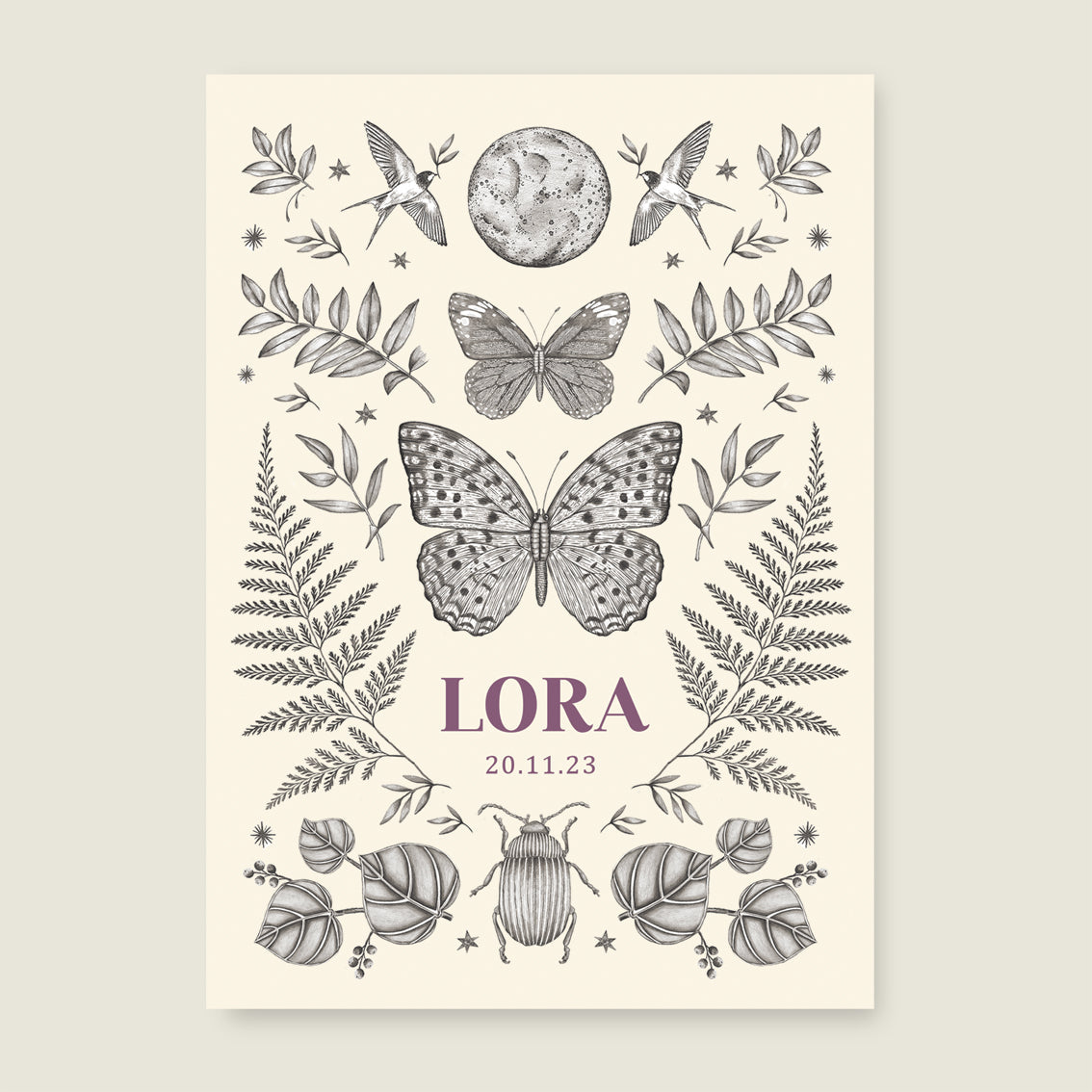 Print Butterfly - Story of July