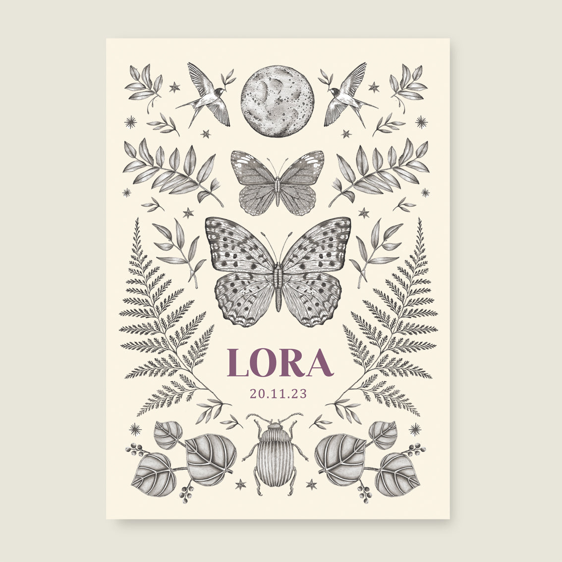 Sample Butterfly - Story of July