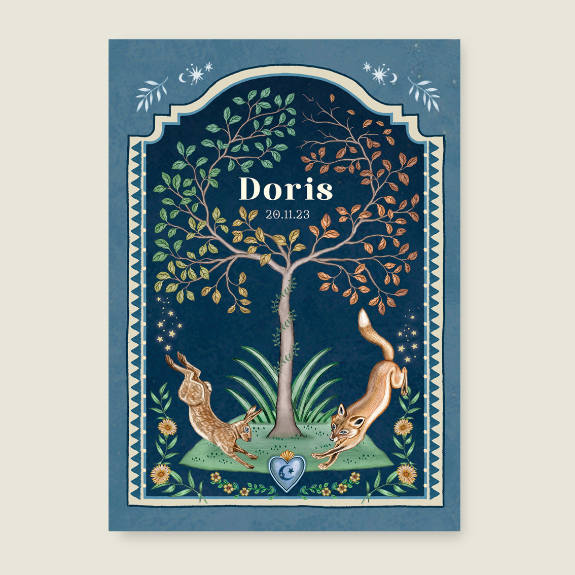 Print Four seasons - Story of July