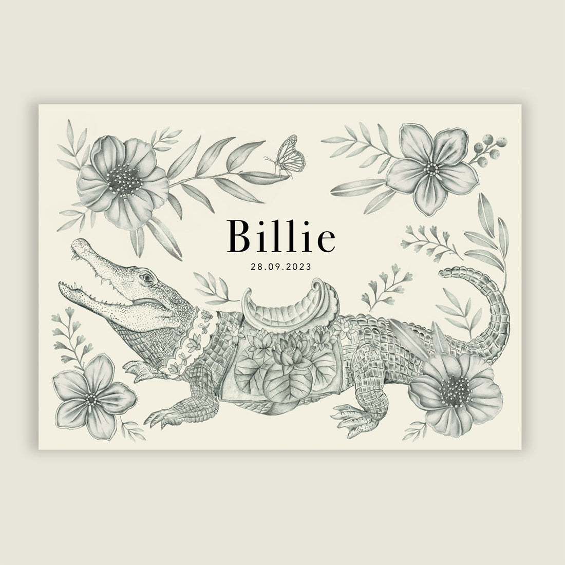 Print Hello Crocka - Story of July