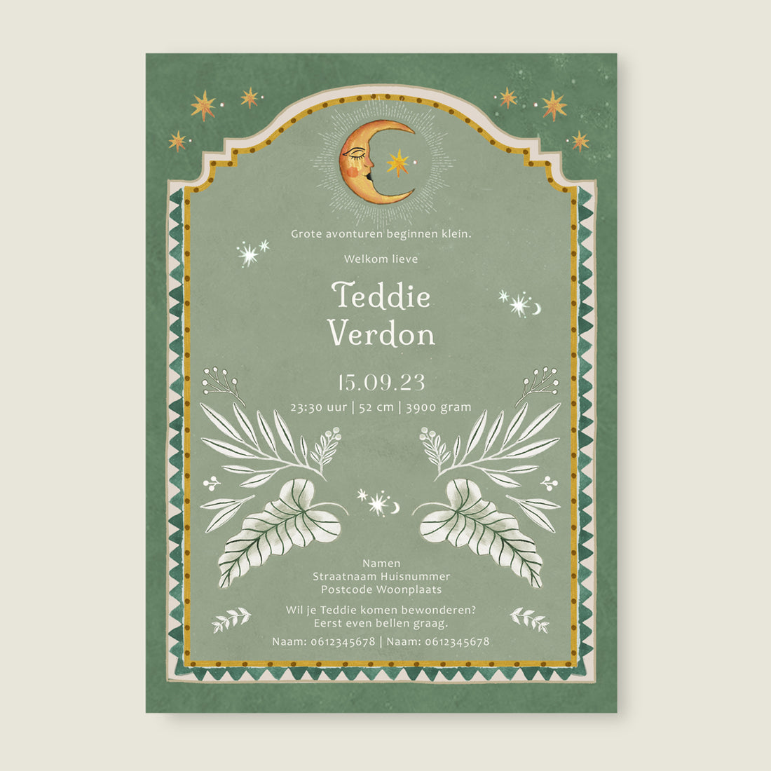 Moonchild Lightgreen - Story of July