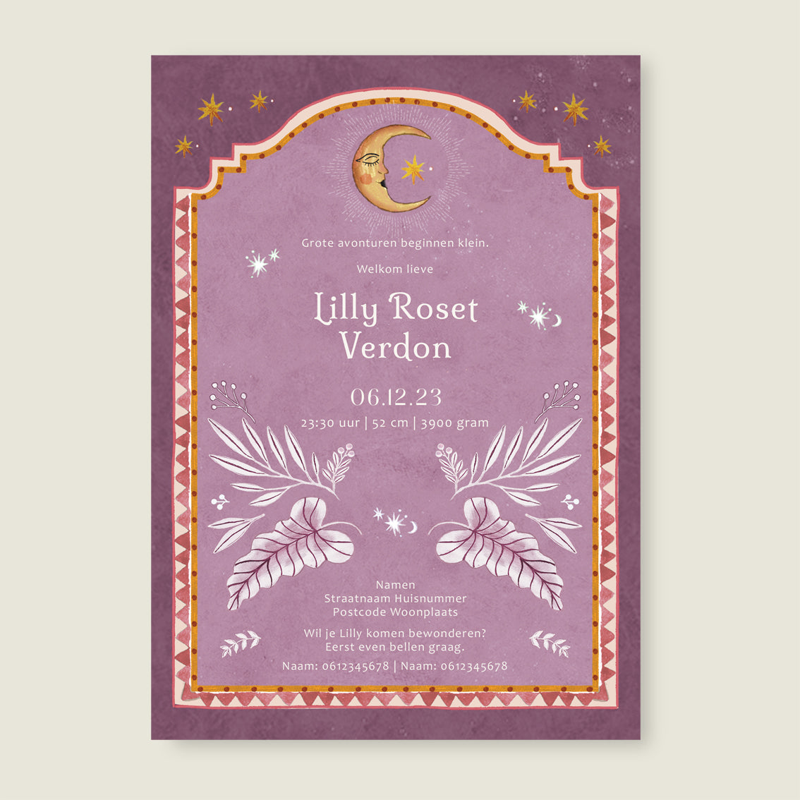 Sample Moonchild Lila - Story of July