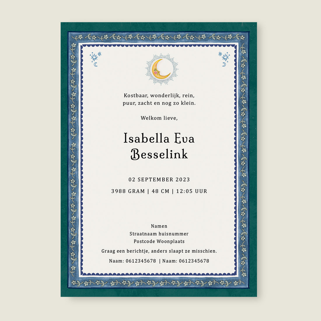 Swan Pearl Green - Story of July