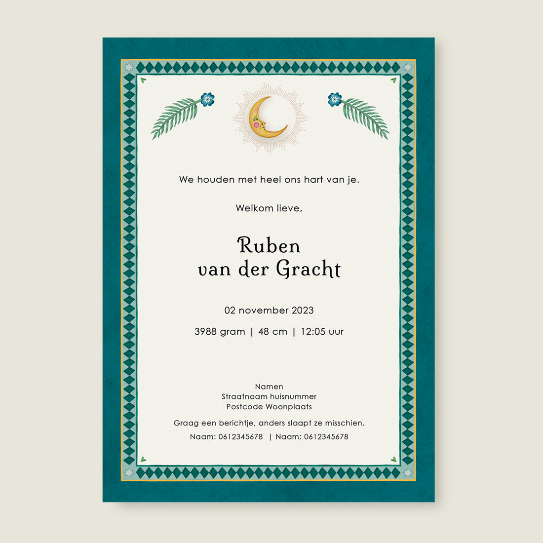 Cranebird And Elephant Blue - Story of July