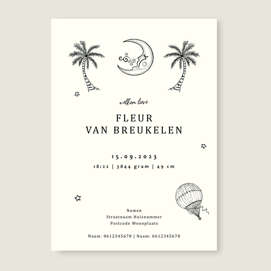 Sample Sun And Moon Pink - Story of July