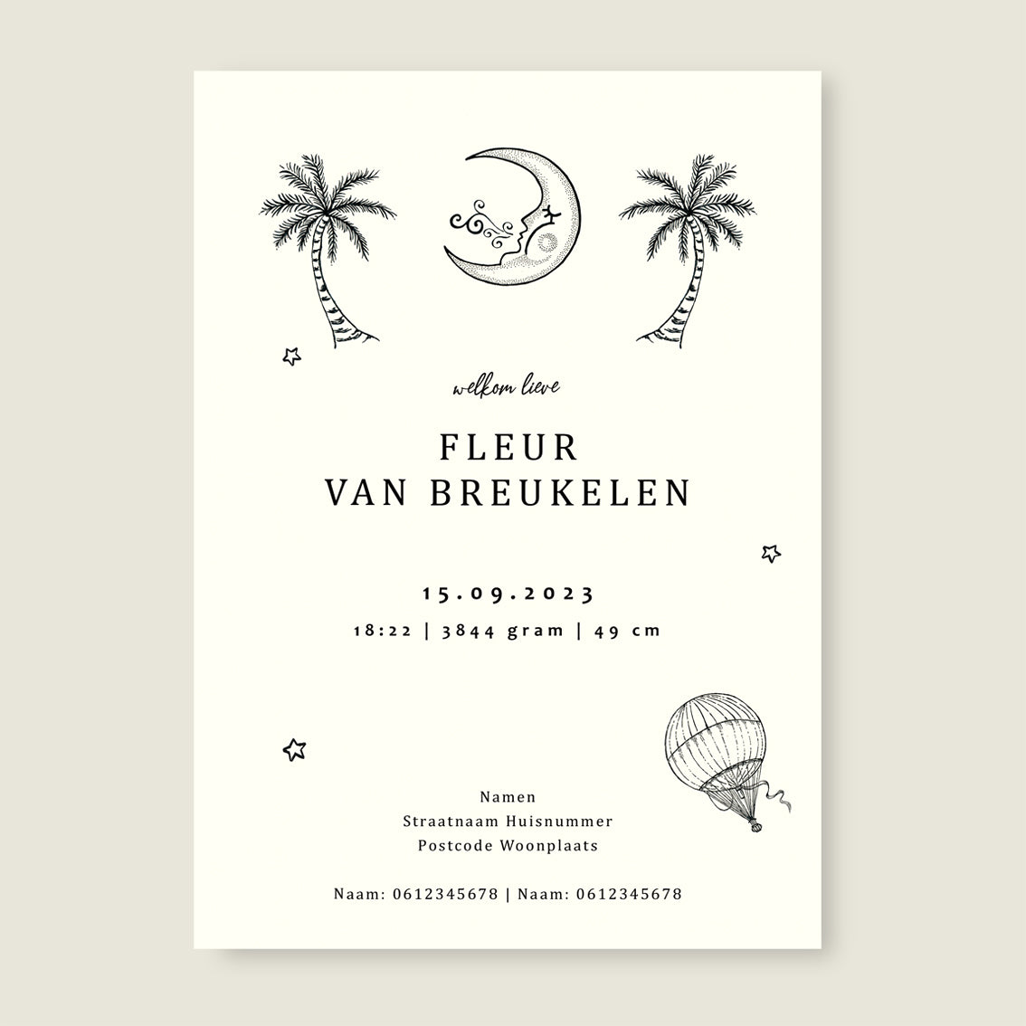 Sample Sun And Moon Pink - Story of July