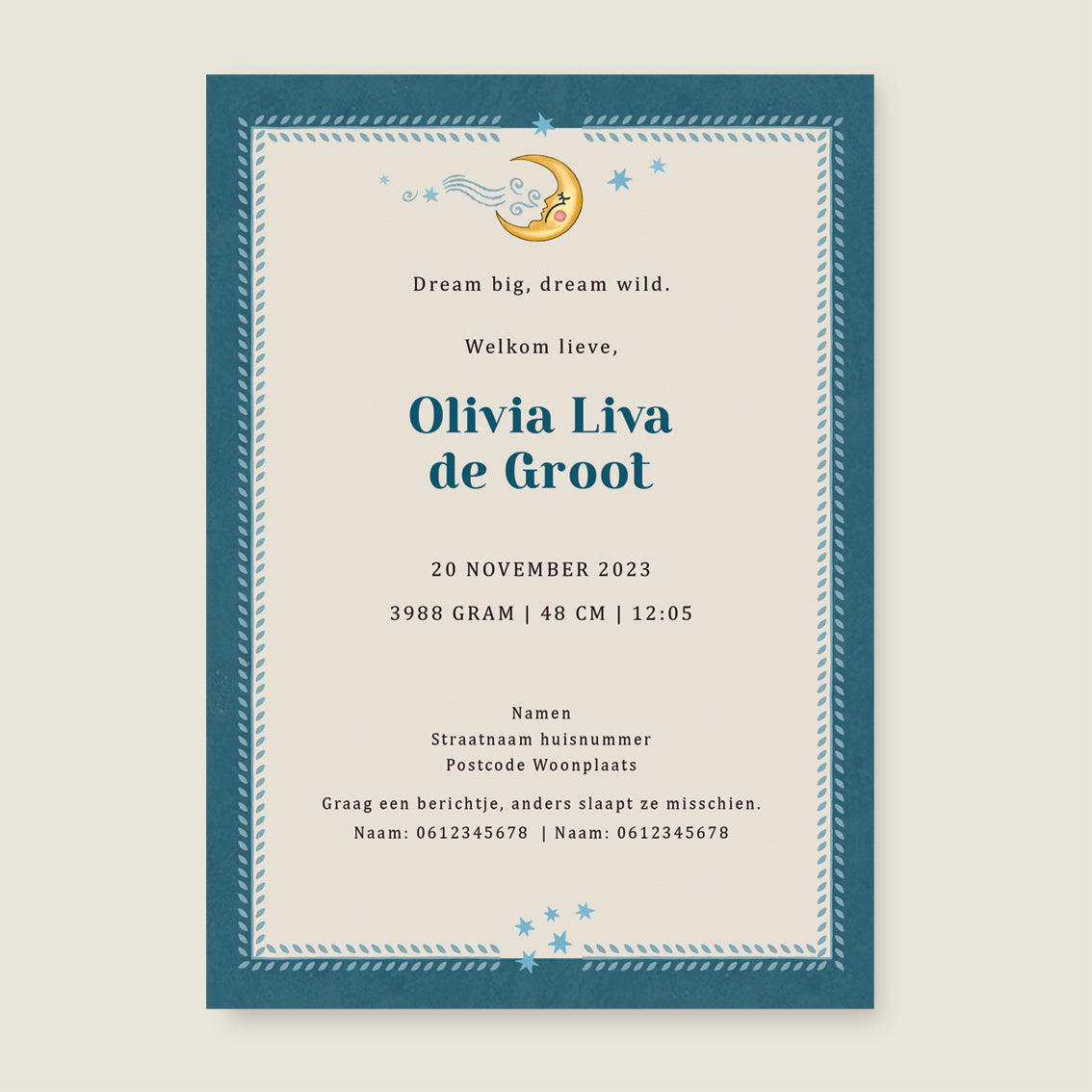 Sample Sunflowers Blue - Story of July