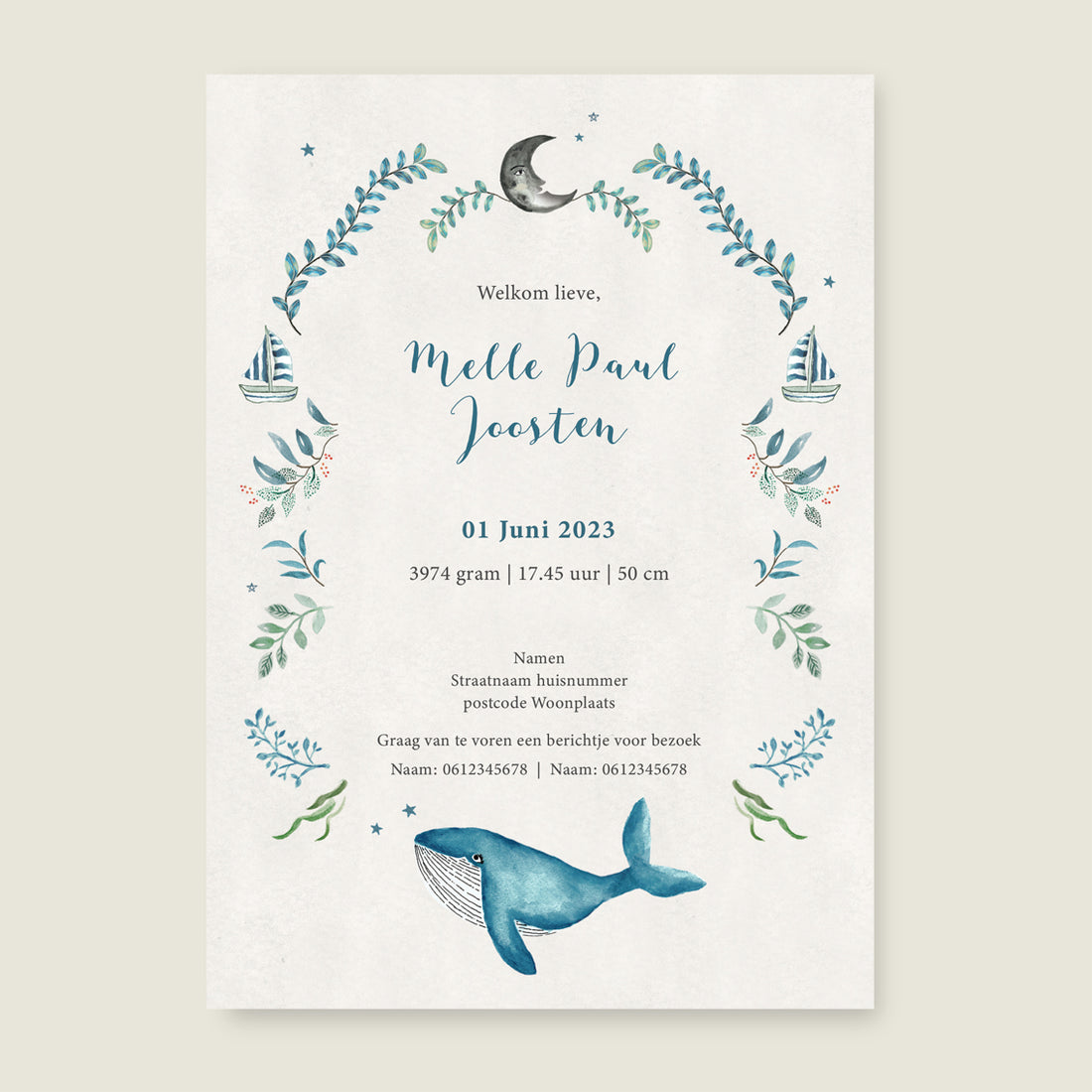 Sample The Blue Whale - Story of July