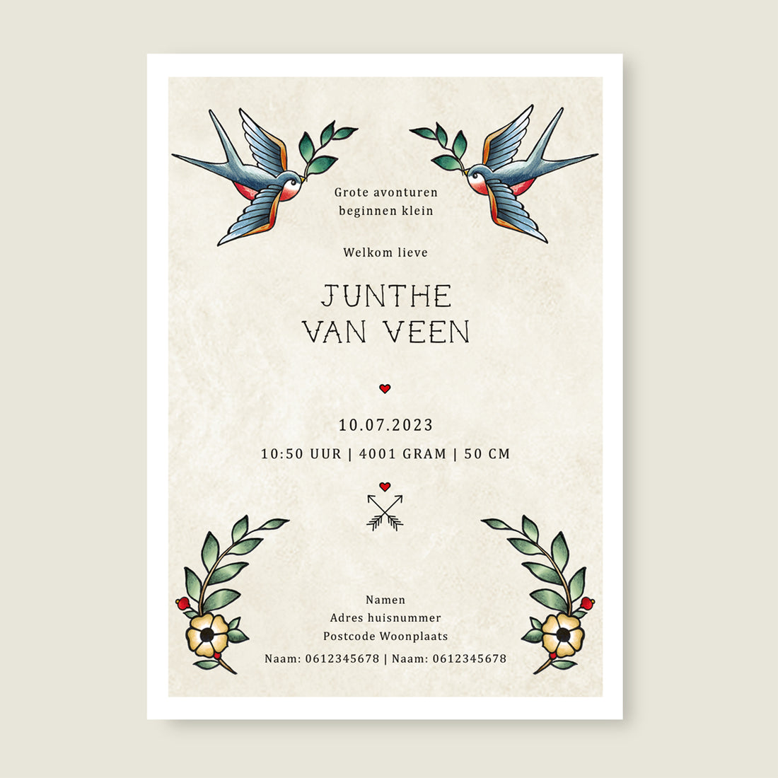 Sample Wild Rose - Story of July