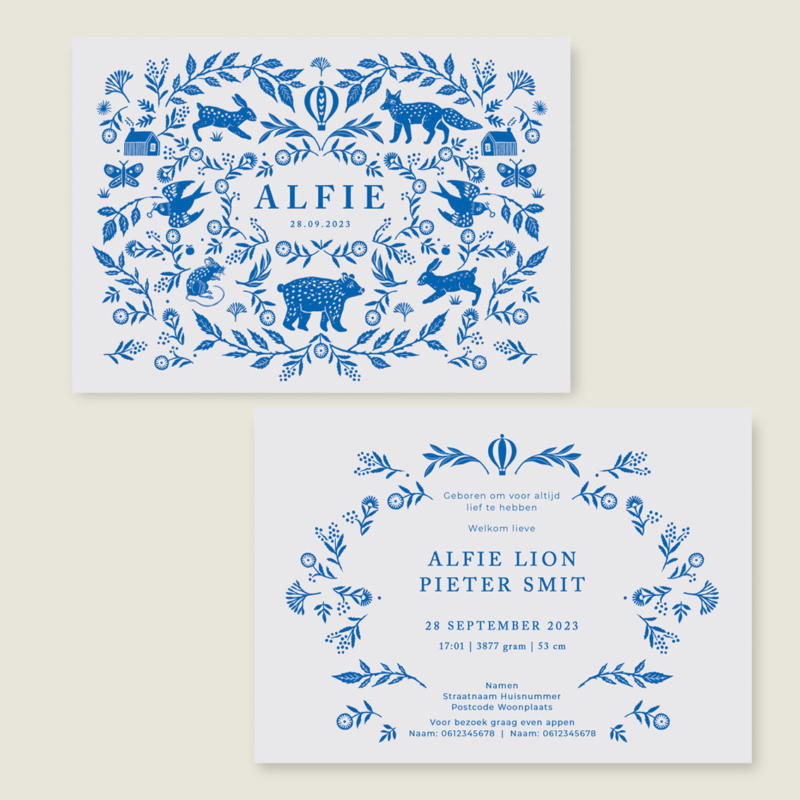 Sample Wilderness Blue - Story of July