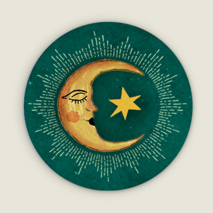 Sluitzegel Moonshine darkgreen - Story of July