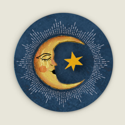 Sluitzegel Moonshine darkblue - Story of July