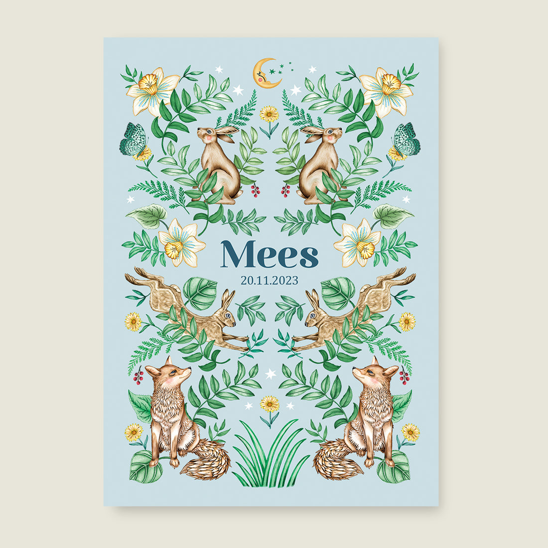 Bos Dieren Light Blue - Story of July