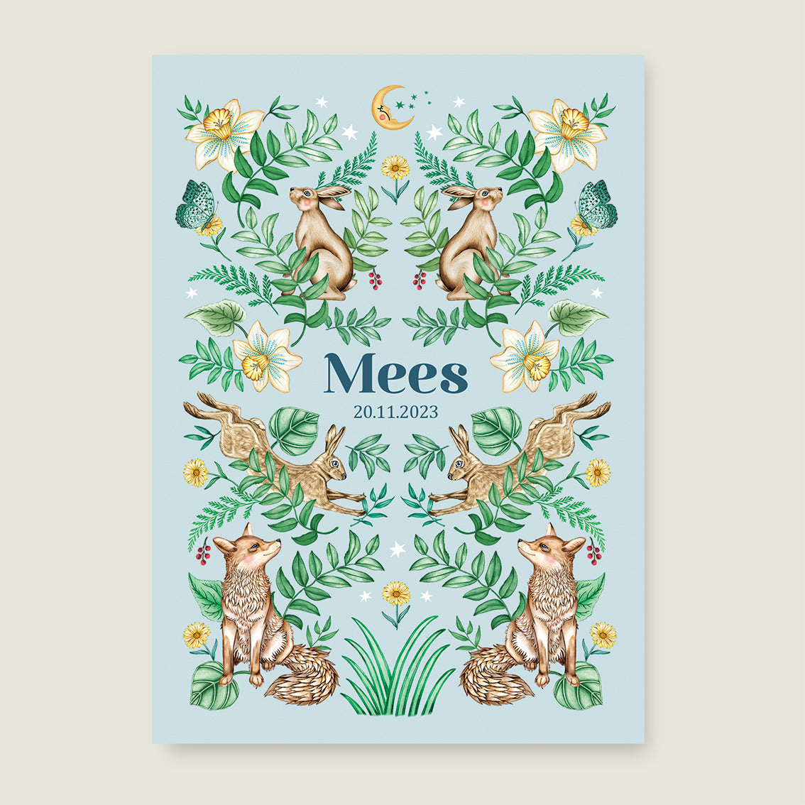 Bos Dieren Light Blue - Story of July