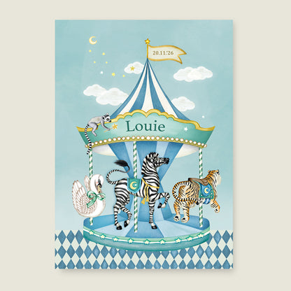 Sample Carrousel Green - Story of July