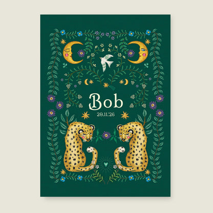 Embroider Panter Green - Story of July