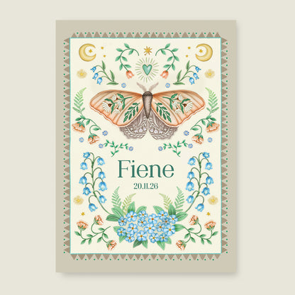 Moon Moth Offwhite - Story of July