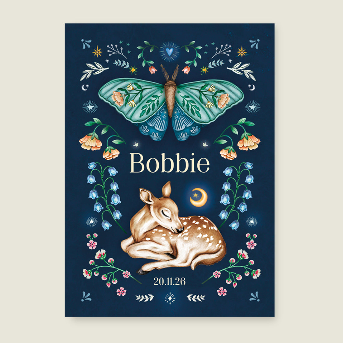 Oh Dear Butterfly Blue - Story of July