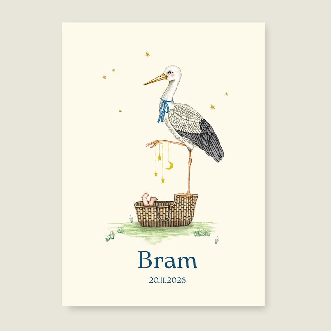 Stork Basket - Story of July