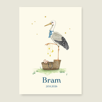 Stork Basket - Story of July