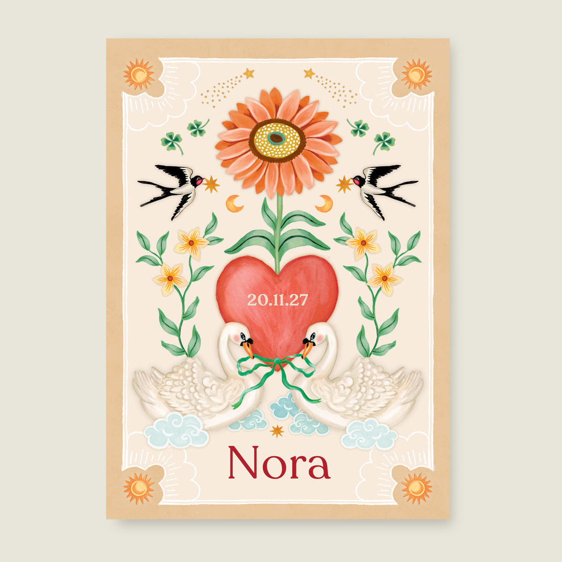 Sample Swan And Sparrows