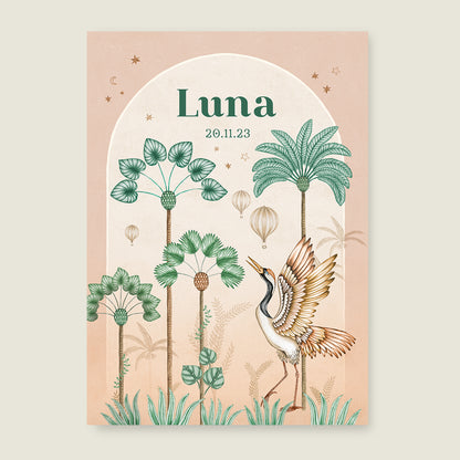 Crane Bird Palms Terra - Story of July